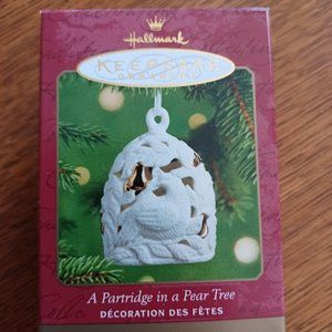 Hallmark Keepsake Ornament "A Partridge in a Pear Tree"
